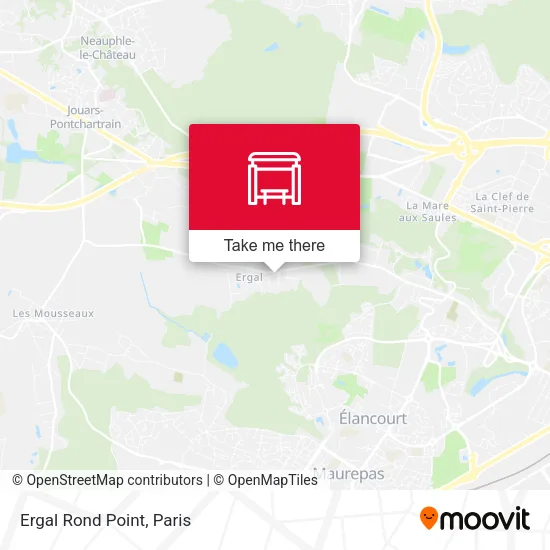 Ergal Rond Point map