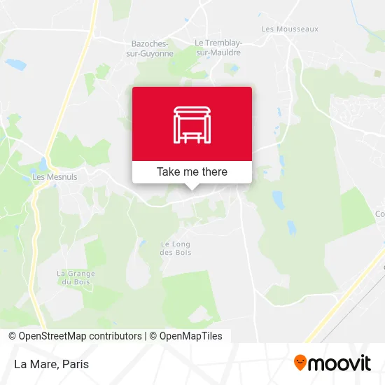 La Mare map