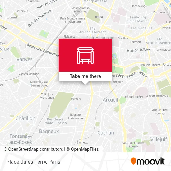 Place Jules Ferry map