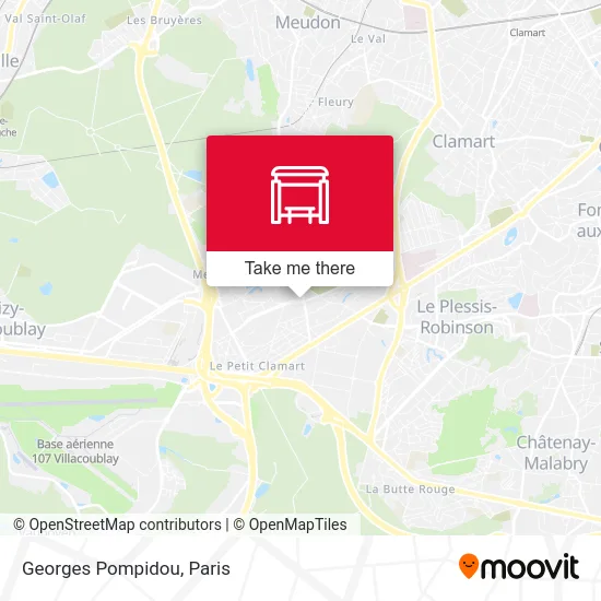 Georges Pompidou map