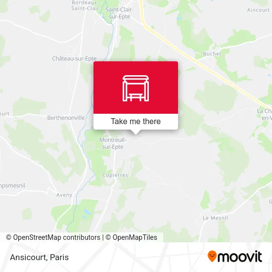 Ansicourt map