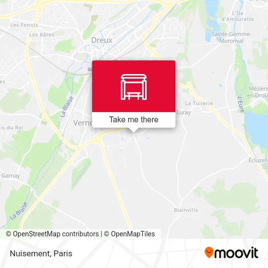 Nuisement map