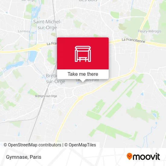 Gymnase map