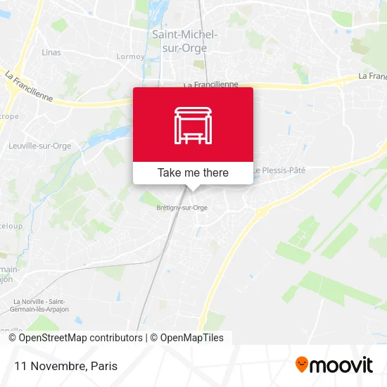 11 Novembre map