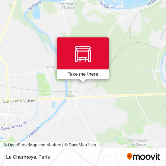 Mapa La Charmoye