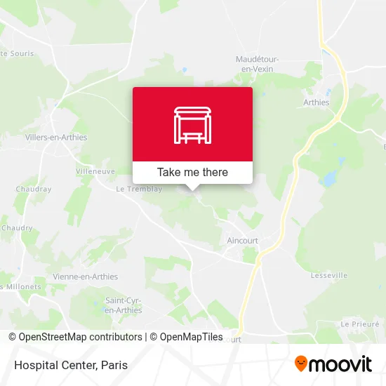 Centre Hospitalier map