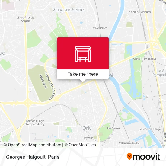 Georges Halgoult map