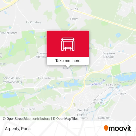 Arpenty map