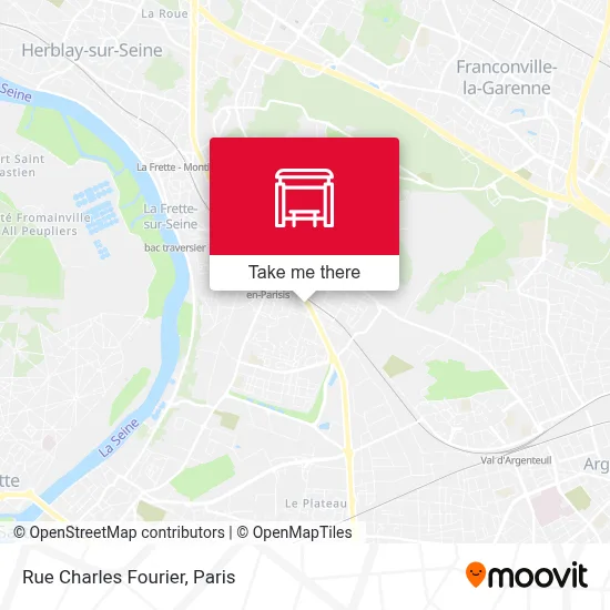 Rue Charles Fourier map