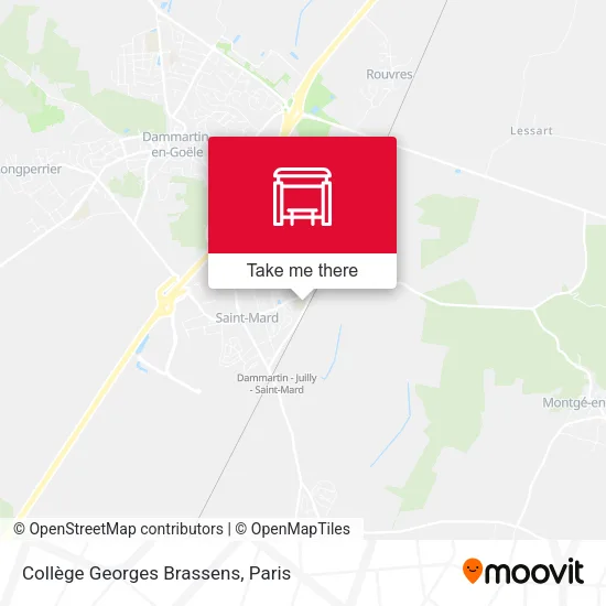 Collège Georges Brassens map