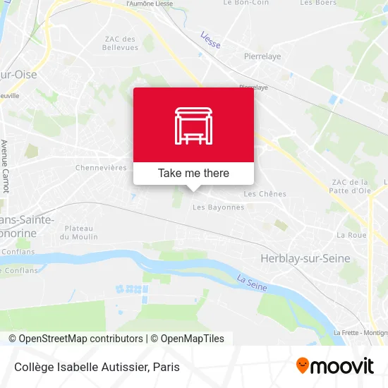 Collège Isabelle Autissier map