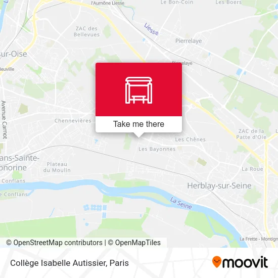 Collège Isabelle Autissier map