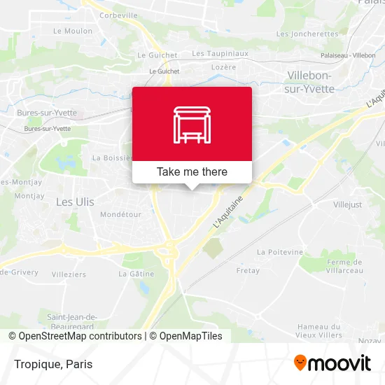 Tropique map