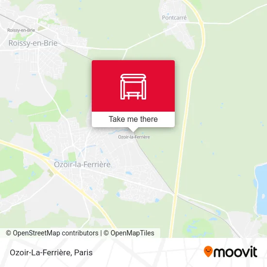 Ozoir-La-Ferrière map