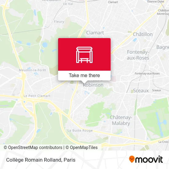 Collège Romain Rolland map