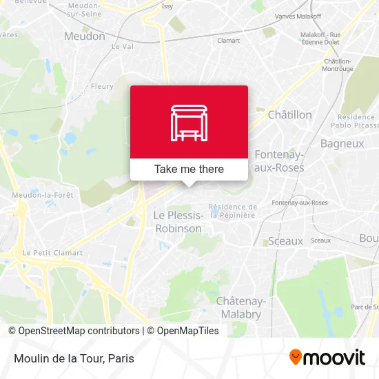 Moulin de la Tour map
