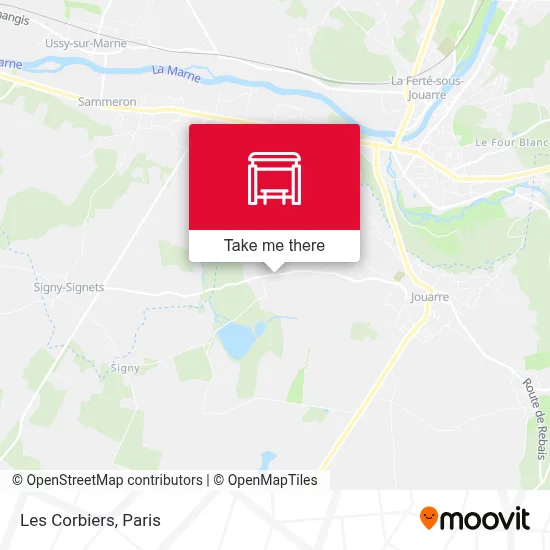 Les Corbiers map