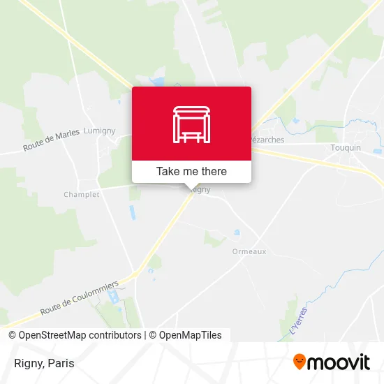 Rigny map