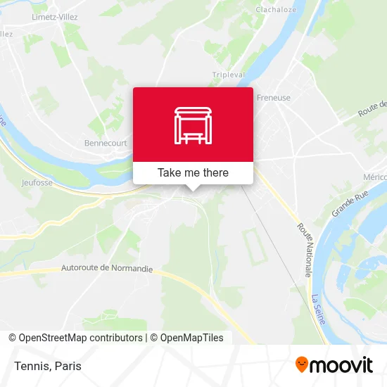 Tennis map