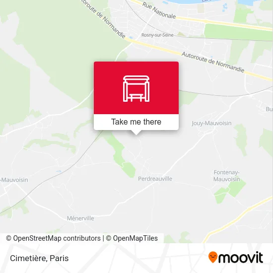 Cimetière map
