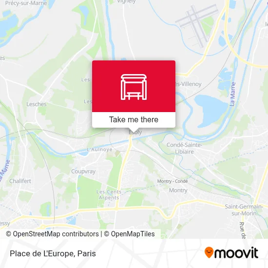 Place de L'Europe map