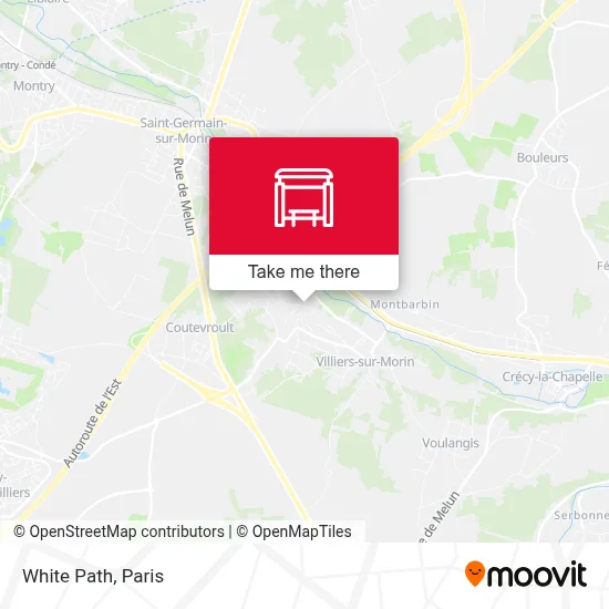 Chemin Blanc map