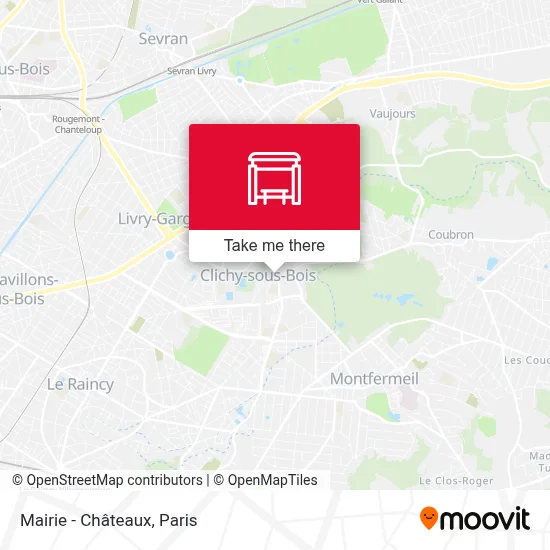 Mairie - Châteaux map