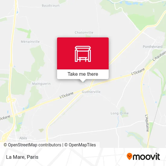 La Mare map