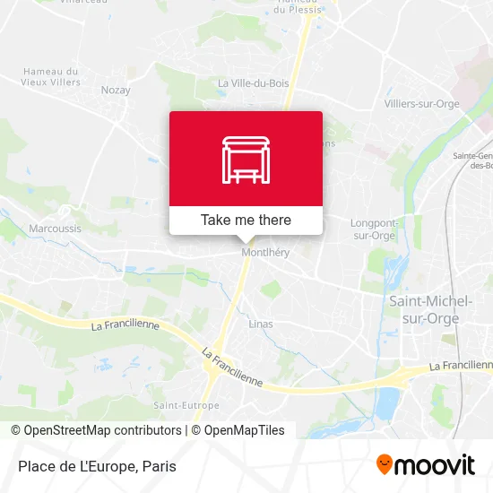 Place de L'Europe map