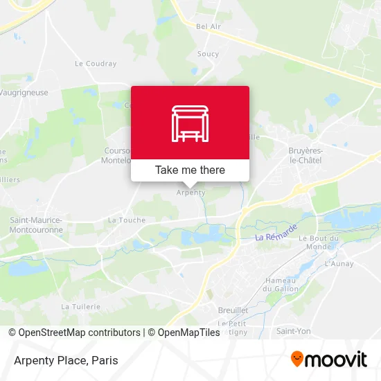 Arpenty Place map