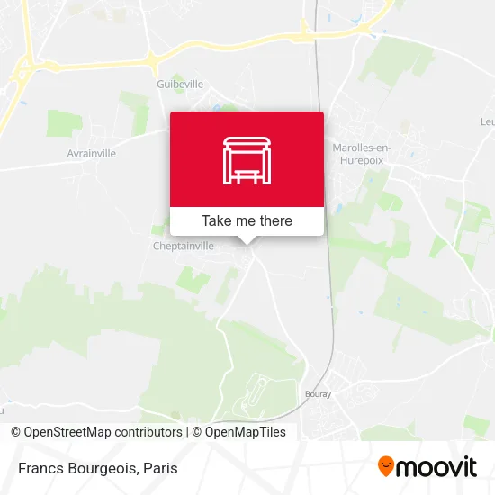 Francs Bourgeois map