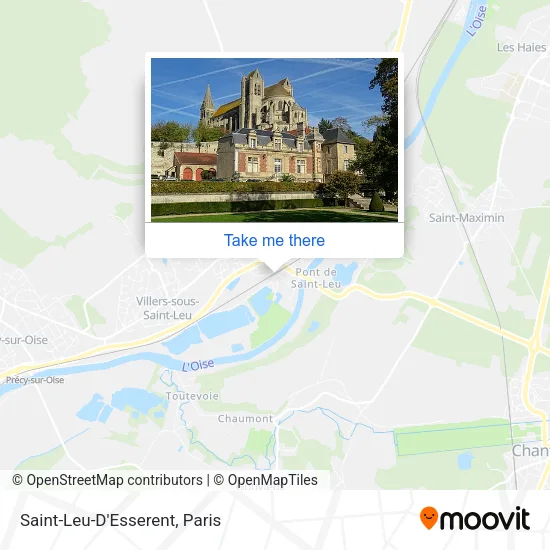Saint-Leu-D'Esserent map