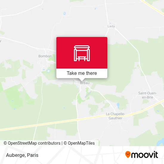 Auberge map