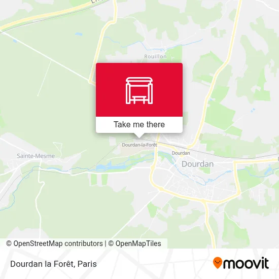Dourdan la Forêt map