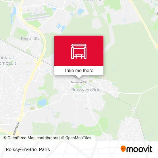 Roissy-En-Brie map