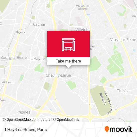 L'Haÿ-Les-Roses map