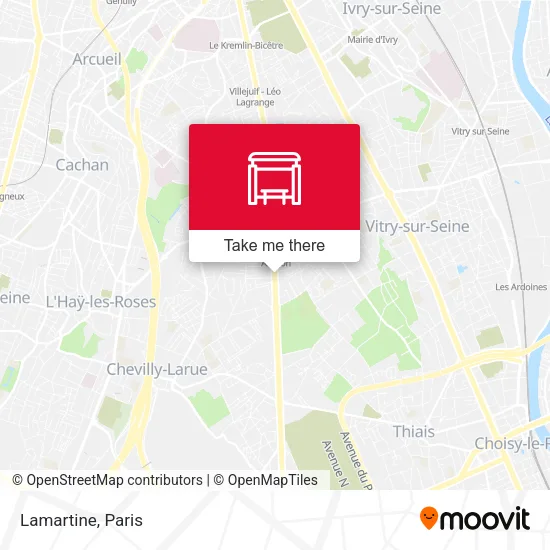 Lamartine map
