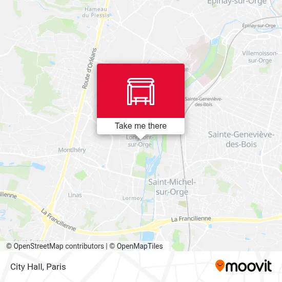 Mairie map