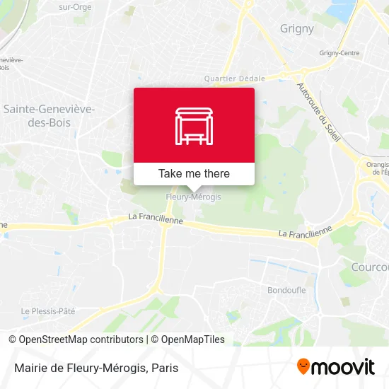 Mairie de Fleury-Mérogis map