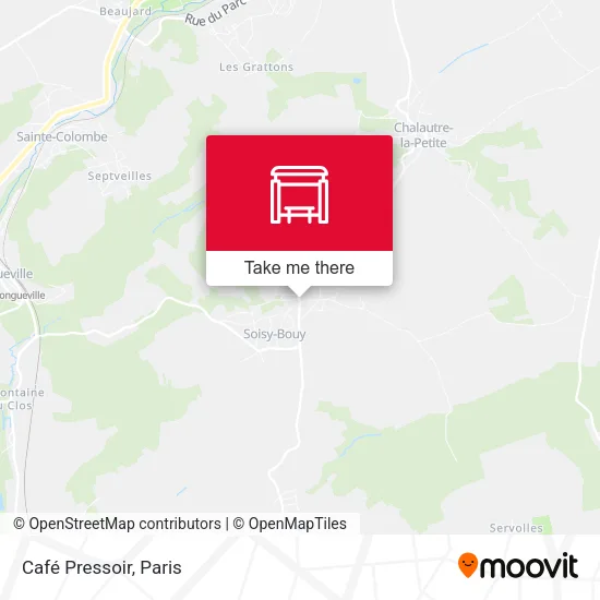 Café Pressoir map