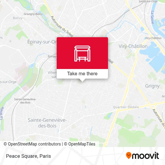 Square de la Paix map