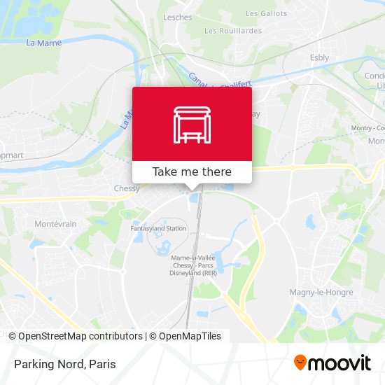 Parking Nord map