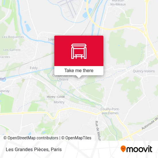 Les Grandes Pièces map