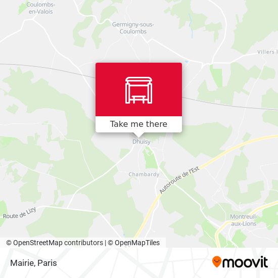 Mairie map