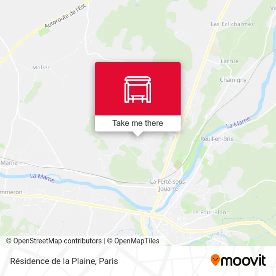 Résidence de la Plaine map