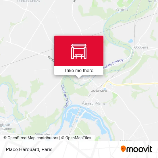 Place Harouard map