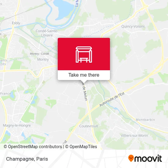 Champagne map