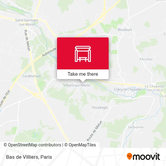 Bas de Villiers map