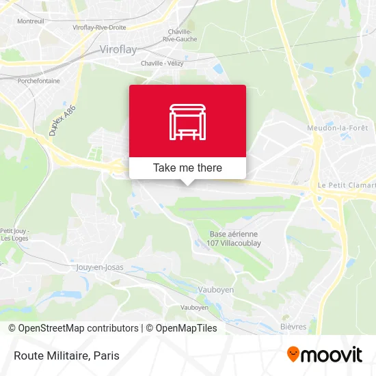 Route Militaire map