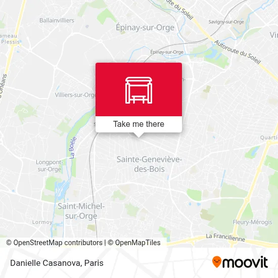 Danielle Casanova map